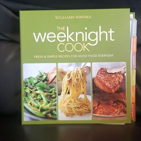 Williams-Sonoma The Weeknight Cook:  ring-bound - Picture 1 of 6